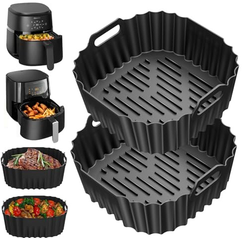 Silikonform airfryer för Philips 2000-serien 4,2L NA229/00, Airfryerform för Philips 3000-serien 6,2L HD9270/90, Återanvändbar airfryerform
