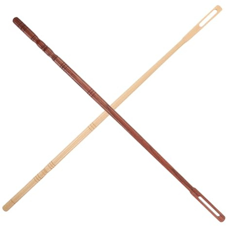 BESPORTBLE 2pezzi Pulitore Per Flauto Bacchette Di Legno Strumenti Per Pulizia Manutenzion Flauto Clarinetto Bacchette Per Pulizia Interna Degli Strumenti Fiato Kit Per Conservazion