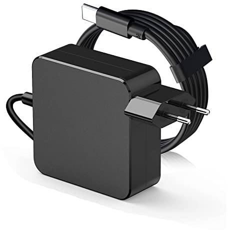 Chargeur USB C 65W Compatible avec Microsoft Surface Pro 12 (2025) 11 10 9 | pour Surface Pro 13 (OLED) Snapdragon X Elite,Surface Pro 2-in-1 13 Laptop/Tablet (2024)