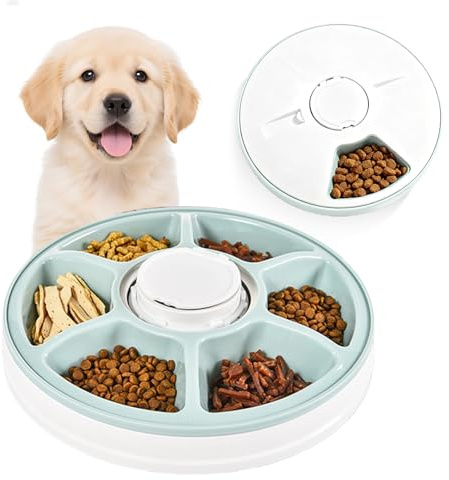 BORDEAG Distributeur Automatique De Nourriture Pour Chat En Nourriture Humide Sans Fil Avec 6 Repas