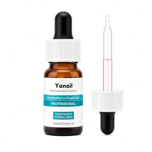 Fungal Nail Treatment Professional – Yanail Advanced Renewal Care for Damaged Toenails & Fingernails, Natural Botanical Formula, 10ml