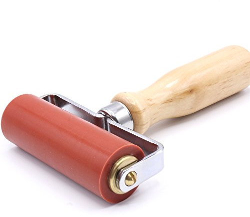 Profi Qualität Andrückrolle 90 mm Silikon Andrückwalze Andrück Rolle Walze Folie Dachdecker