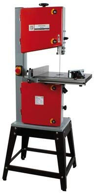 Holzmann Sega a nastro per legno, sega a nastro, 300J, sega a nastro, 230 V, con supporto, per professionisti e fai da te