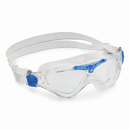 Aquasphere Vista JR | Occhialini da Nuoto, Maschera da Piscina per Bambini dai 6 Anni in su con Protezione UV e Guarnizione in Silicone, Lenti Anti-Appannamento e Anti-perdite per Ragazzi e Ragazze