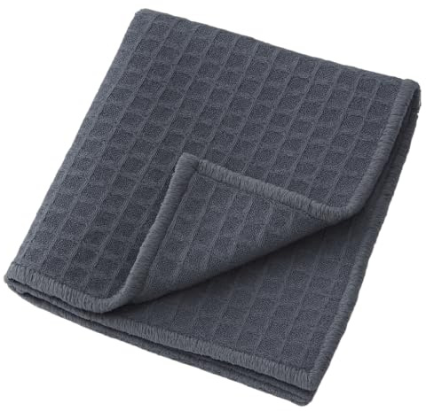 40x40cm Waffle Weave Glass Cleaning Towel – Ultra-Soft, Lint-Free, Streak-Free Microfiber Cloth for Windows, Mirrors & Car Detailing – Fast Drying, Scratch-Free, Machine Washable & Long-Lasting