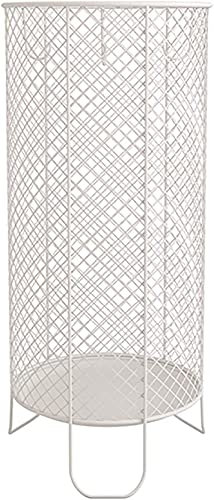 MHBGX Regenschirmständer, Regenschirm Lagergestell, Runde Regenschirmständer, Freistehender Regenschirmhalter Mit 6 Kleinen Haken,Braun