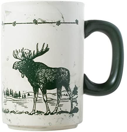 Cape Shore Tasse aus schwerem Steingut, 510 ml, verschiedene Designs erhältlich, Violett