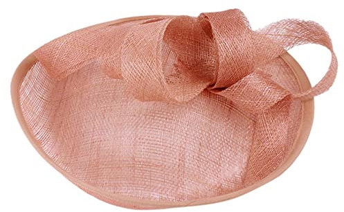 MILAX Fascinator Hut Damen Women's Cocktail Fascinators Rhinestone Veil Hair Clip Headband Faux Feather Mesh Veil Hat 1920s Flapper Fascinator Mesh Veil Headband