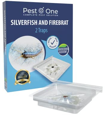 Trampa avanzada para peces de plata - Deshazte de la infestación de peces de plata ahora. Atrapa insectos de peces de plata natural y ecológico - Resultados rápidos y eficaces - Seguro para mascotas y