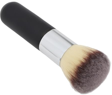 Grand Pinceau de Maquillage pour Cheveux Doux avec Prise Confortable pour Poudre Libre, Poudre Bronzante, Fard à Joues ou Autres Produits Cosmétiques