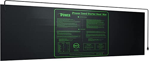 iPower 4820 Wasserfeste Hydrokulturmatte für Kombucha-Tee und Bier, 121,9 x 50,8 cm