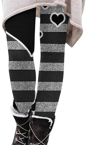 KONG JIMFAN Thermo Leggings Damen Warme Strumpfhose Hose Warm Winter Lang Winterhose Blickdicht Jogginghose Damen Verdickte Sportleggins Damen Lang Gefütterte Strumpfhose Lounge Wear Damen