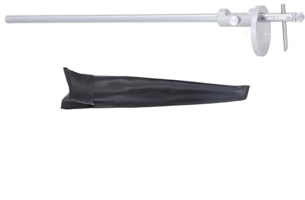 XHTLLO Medidor De Marcado De Ruedas para Carpintería De 0 A 300 Mm, Herramienta De Dibujo De Líneas Paralelas De Acero Inoxidable con Escala Transparente Y Bolsa De Almacenamiento