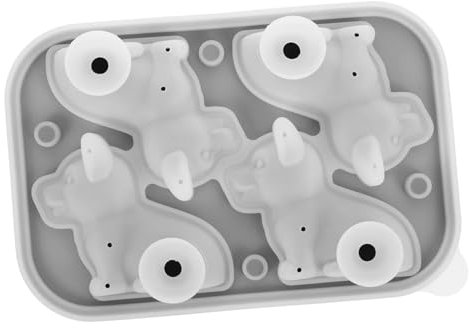 CIYODO Eiswürfelformen Mit Hundemuster Silikon-eiswürfelschale Leicht Zu Entformen Und Reinigen Sommer