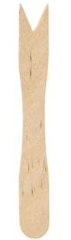 Duni Pommes Gabeln 85mm Holz 1000 Stück 1er Pack