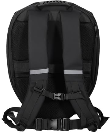LED-Rucksack-Tasche, Wasserdicht, Hartschale, APP-Steuerung, Programmierbarer Bildschirm, Große Kapazität, Motorrad-Rucksack