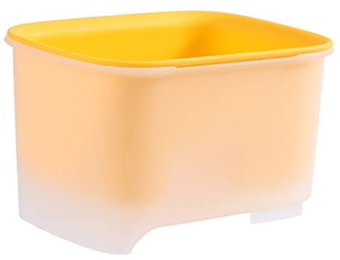 DIYEAH Panier de Vidange Multifonction pour Évier Cuisine, Plastique, Drainage Rapide, Rangement des Déchets Alimentaires et Couverts, Facile à Nettoyer