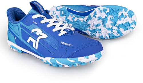 Kookaburra Orbit Junior Hockey Shoe – Size 5 | Blue | Lightweight with EVA Cushioning & High-Grip Multi-Surface Outsole