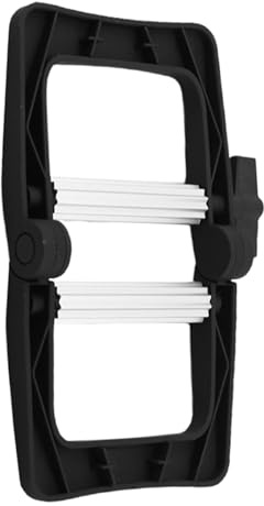 PAMINGONO Presse-tube Dentifrice Aluminium Noir Outil Multi-usage pour Crèmes et Coloration Cheveux et Ergonomique Accessoire Salle de Bain Compact
