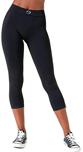 BeGood - Leggings Capri Superslim Pancia Piatta Dimagrante Donna. Tonifica, Drena, Idrata. Anticellulite in Tessuto Tecnico Brevettato e Clinicamente Testato