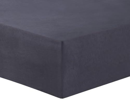 VISION Spannbettlaken, Flanell, 200 x 200 cm, mit 30 cm Spannhöhe, 100 % Baumwolle, Flanell