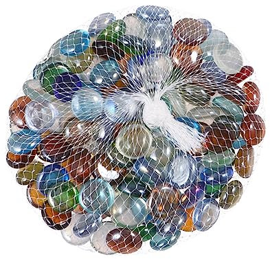 VILLCASE Glasperlen Für Aquariumdeko Aquarienschmuck Und Aquarienkies Handgefertigt Fein Verarbeitet Langlebig Multifunktionales Dekoratives Zubehör