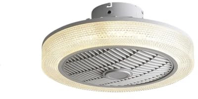 BEL AIR HOME - 72W LED Ceramic Heater Fan - PTC Ceiling Light with DC Motor - Energy Efficient Heating and Lighting