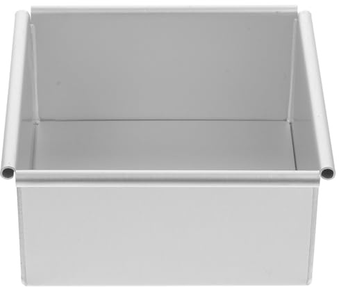 PRETYZOOM 6.5 Inch Cake Mold Aluminum Alloy Baking Pan with Removable Bottom Non-Stick Bakeware for Home and Professional Use