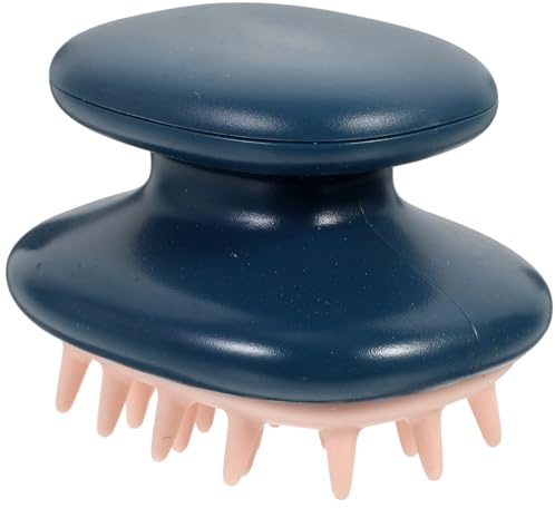 PLAFOPE Silikon Kopfhautmassagegerät für Sanfte Haarpflege Multifunktionale Haarbürste zur Massage und Reinigung Leichtes Design für Entspannende Kopfhautbehandlung im Alltag