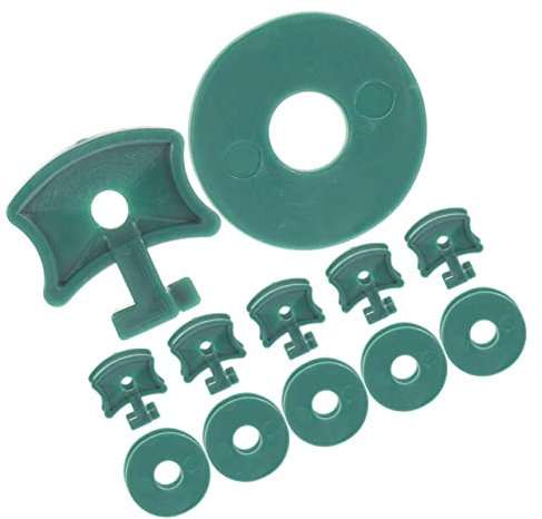 OFFSCH Gewächshaus-Clips Mit Unterlegscheibe Isoliernetzklemmen Befestigungsclips Für Beschattungshüllen Und Pflanzen