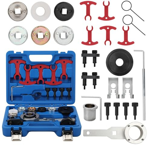 JinsenTGG Kfz Motor Einstellwerkzeug Kompatibel mit V-W 2.0T T40191 T10352 T10368 T40196 T10354, Zahnriemen Motor Timing Tool 2006-2018 EA888 1,8 2,0 TSi TFSi, Motor Nockenwelle Arretierwerkzeug