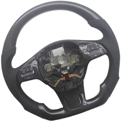 GYTTAK Sportlenkräder Kompatibel Mit VW Für Touareg 2011 2012 2013 2014 2015 2016 2017 2018 Ersatz-Carbonfaser-Sportlenkradteile