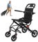 Fauteuil roulant de transport pliable léger avec freins à main pour adultes et personnes âgées, chaise de voyage ultra légère, fauteuil roulant de voyage à portes étroites, capacité de 100 kg