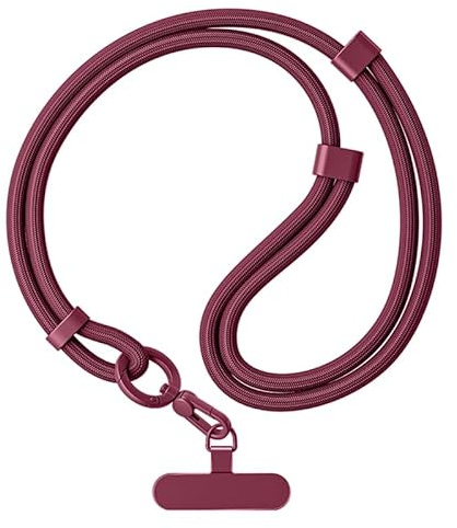 Cuerda para Movil Cordon para Movil Colgador Móvil Cuello Universal | Correa Ajustable para Cuello 40 a 80 cm, Colgar Multifuncional Compatible con la Mayoría Fundas
