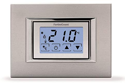 Fantini Cosmi CH121TS Termostato Touchscreen Retroilluminato da Incasso a Batterie