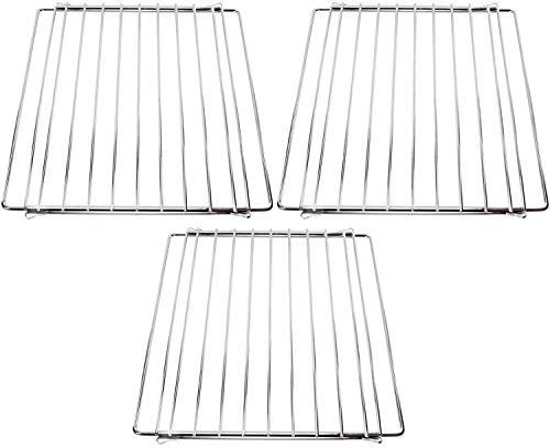 SPARES2GO Adjustable Extendable Small Oven Shelf for New World Range Oven Cooker (Pack of 3 Shelves)