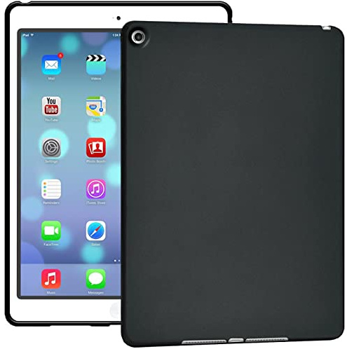 Verco Hülle für iPad mini 5 (2019), Schutzhülle Tablet Tasche Silikon Cover [7.9 Zoll], Schwarz