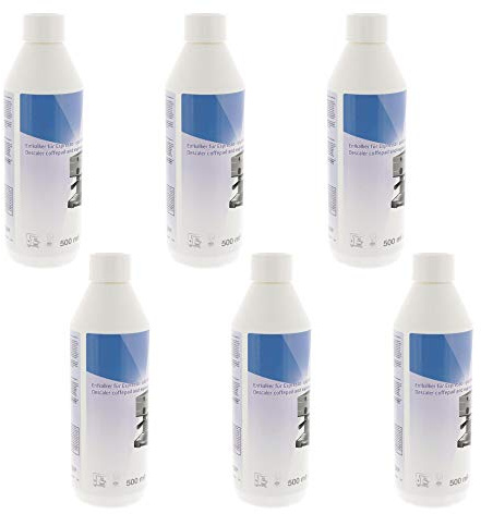 Ex-Pro 6 PACK 500ml Descaler for Espresso and Pod Coffee Machines, Compatible with/for Lavazza, Tassimo, Dolce Gusto, and more