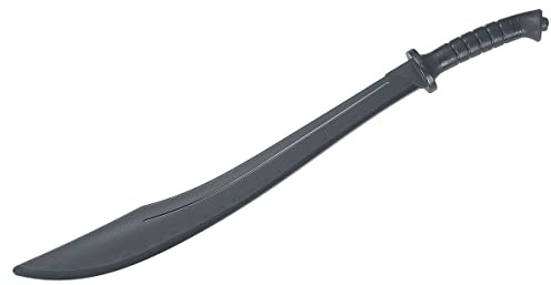 Martial Arts Kids Practice Black Polypropylene Plastic Childrens Kung Fu Training sword - 28.3