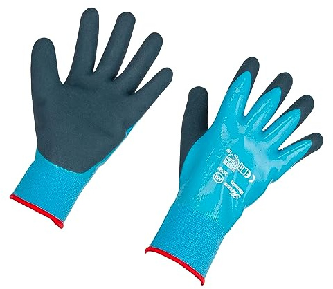 Keron ThermoDry I - Guanti invernali a 1 velo, colore: azzurro, taglia 9
