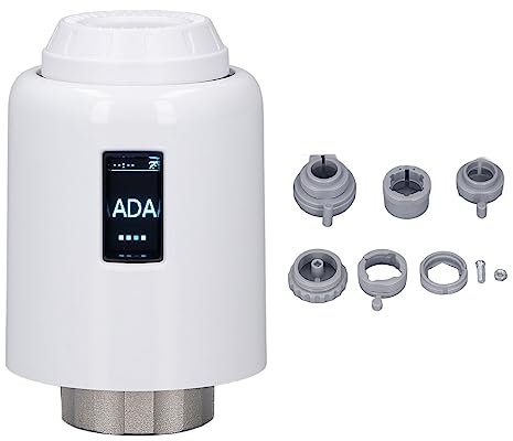 Vanne De Thermostat De Radiateur Intelligente, Contrôleur De Température Domestique Numérique WiFi Pour Chauffage électrique, Pour le Contrôle De L'application Tuya