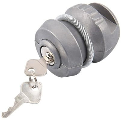 JNNJ Serratura Universale per Gancio di Traino, Dispositivo Antifurto Ganci di Traino Comuni Serratura Antifurto per Rimorchio, Palla di Traino Lucchetto Blocco per Rimorchio, Sicurezza Antifurto