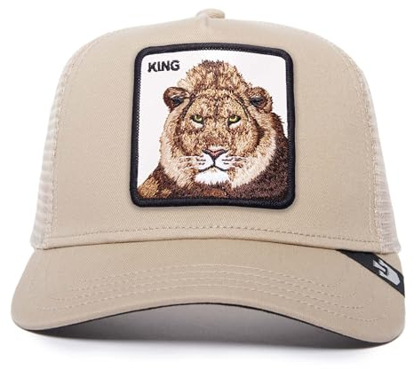 Goorin Bros. Trucker Hat Herren - Mesh Baseball Snapback Cap - The Farm, Khaki (der König Löwe), Einheitsgre