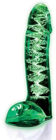 Whipsmart Glow in The Dark Glass Dildo