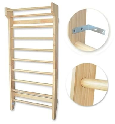 Generisch Sprossenwand Trainieren Gymnastik Kletterwand Gym Sport aus Holz 195 cm