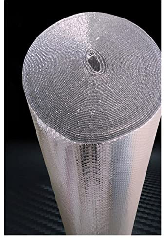 Isolierfolie Dämmfolie Luftpolsterfolien-Dämmplatten, Thermofolien-Dämmung, wärmereflektierende Wasserdampfsperre, Aluminiumfolien-Dämmfolienrolle für Wände, Dächer, Fußböden, Dachböden