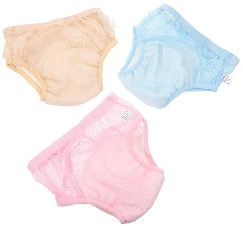 FRCOLOR 3 Per Vasino Per Ragazzi Pannolini A Prova Di Perdite Pantaloni Per Pannolini In Stoffa Per Piccoli Pantaloni Per Vasino Per Ragazze Impermeabili In