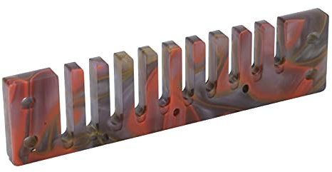 RiToEasysports Comb Harmonica Part for Marine Band Crossover/Deluxe - Secure Fit and Improved Reed Plate Tightness (Amber)