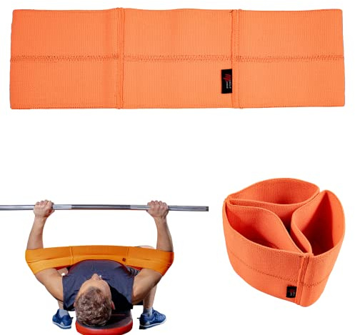 MuscleForge® Bench Press Slingshot für Bankdrücktraining im Kraftdreikampf, Slingshot Bankdrücken für Kraftsport, Bodybuilding, Ellenbogenbandage für Bankdrücken im Weightlifting