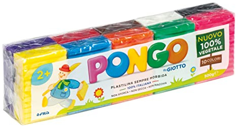 Giotto Pongo 500G 10 Colori Ass